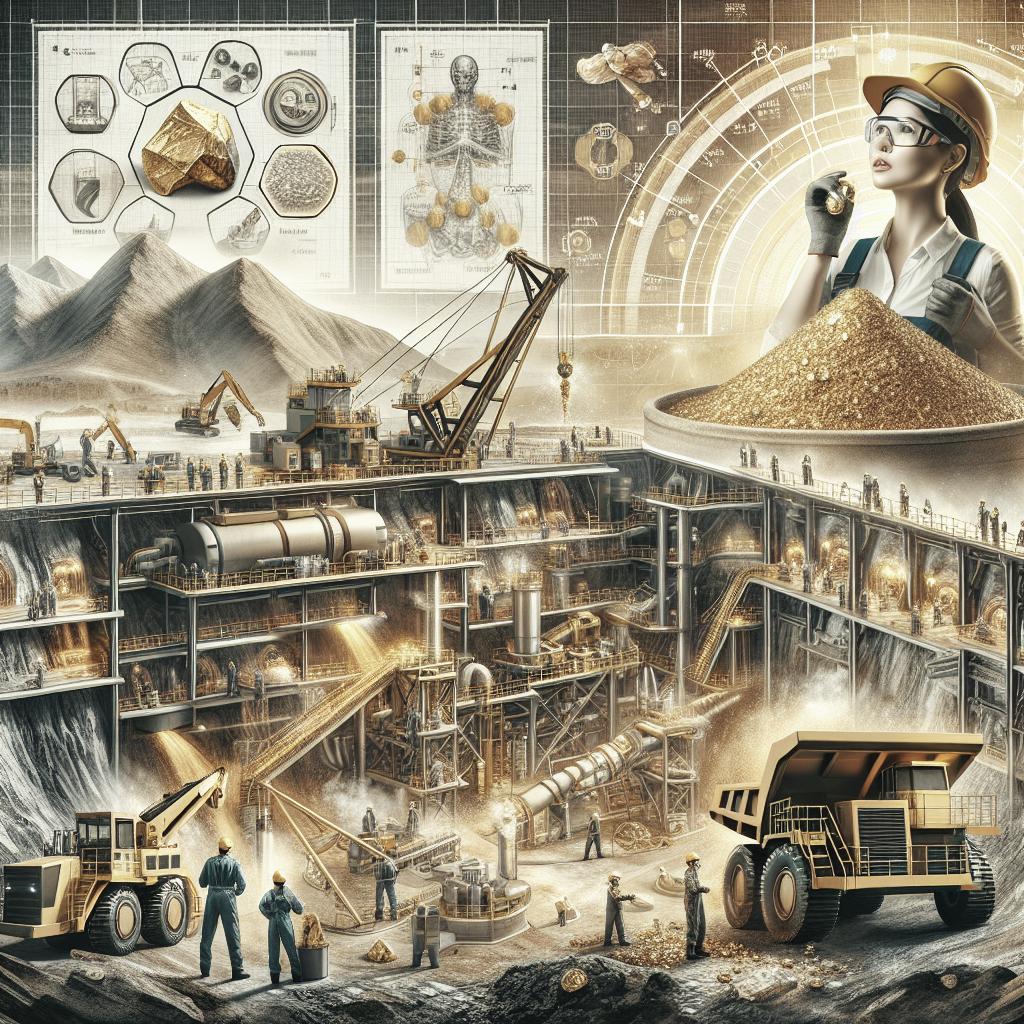 Modern Gold Production: A Comprehensive Guide to Today’s Mining Process